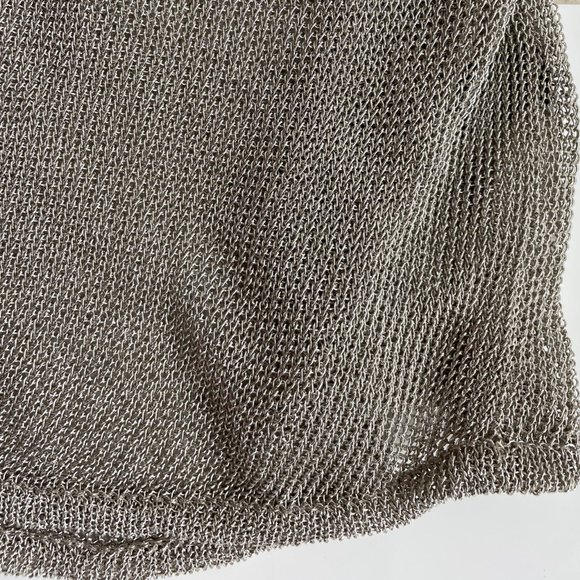 Club Monaco Gold Knit Top - Picture 2 of 3